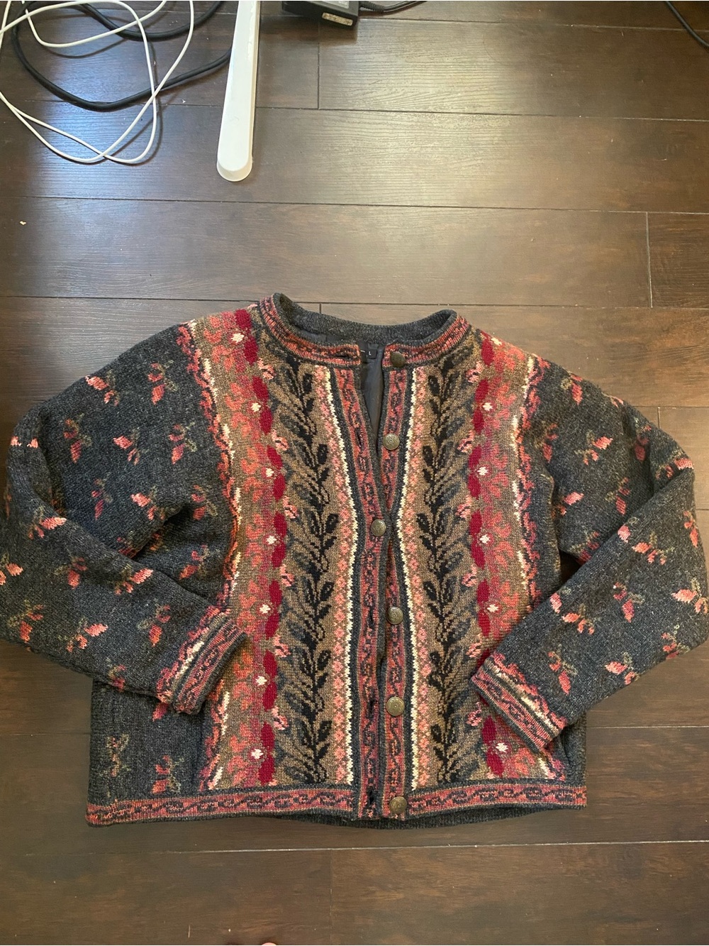 Vintage Icelandic Design Sweater L